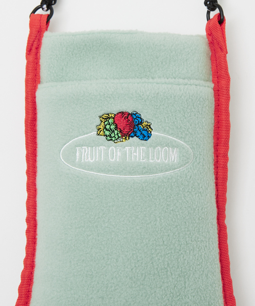 FRUIT OF THE LOOM(フルーツオブザルーム)の「【FRUIT OF THE LOOM/フルーツオブザルーム】FREECE SHOULDER BAG/フリースショルダーバッグ(ショルダーバッグ・メンズ・グリーン/ピンク/ネイビー/グレー/ブラウン/オレンジ・フリー)」の9枚目の写真