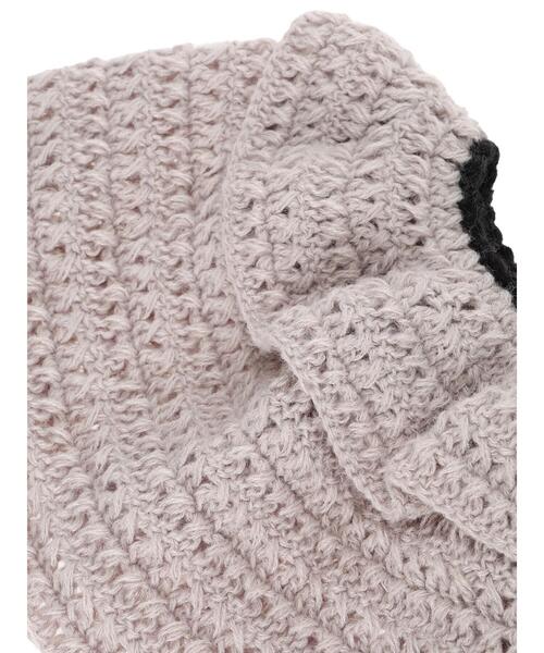 Samansa Mos2（サマンサ モスモス）の「かぎ編みティアード付け襟（ネックレス・レディース・ベージュ/モカ・F）」の17枚目の写真