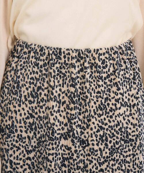 RETRO GIRL（レトロガール）の「【新色追加】ベロア細プリーツSK（スカート・レディース・ライトグレー/ブラック/ブラウン系その他/ブラウン・FREE）」の9枚目の写真