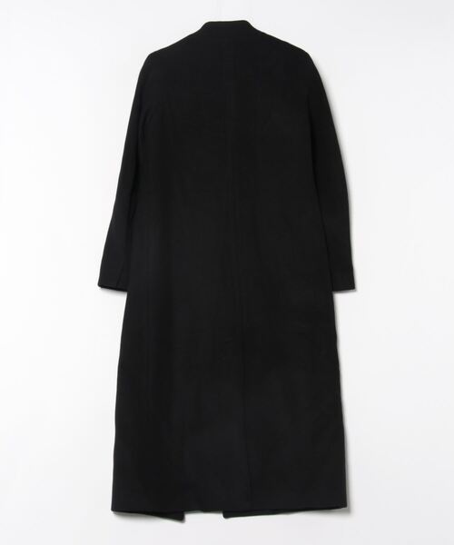 ALLSAINTS(オールセインツ)の「MARGOH ASYMMETRIC WRAP FRONT COAT | MARGOH アシンメトリック ラップ フロント コート(その他アウター・レディース・ブラック・4/6/8)」の9枚目の写真