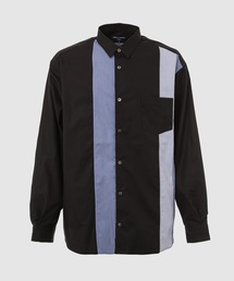 コムデギャルソンオム パッチワークシャツ　ストライプ　ペイズリー　M コムデギャルソンオム パッチワークシャツ ストライプ ペイズリー M