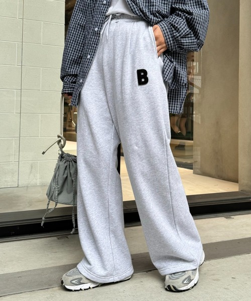 【セール】【UNISEX】ワッペンスウェットパンツ（スウェットパンツ）｜CIAOPANIC TYPY（チャオパニックティピー）