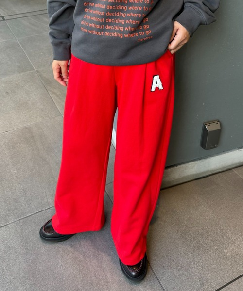 CIAOPANIC TYPY(チャオパニックティピー)の「【UNISEX】ワッペンスウェットパンツ(スウェットパンツ・メンズ・グレー/レッド/ネイビー・MEDIUM/LARGE)」の18枚目の写真