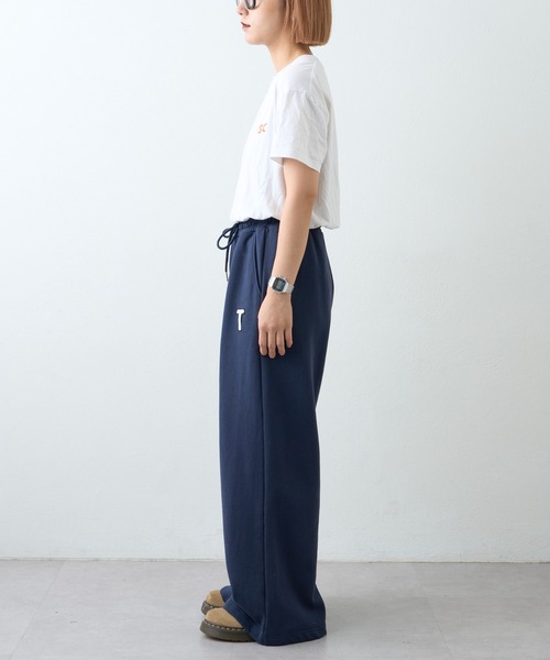 セール】【UNISEX】ワッペンスウェットパンツ（スウェットパンツ