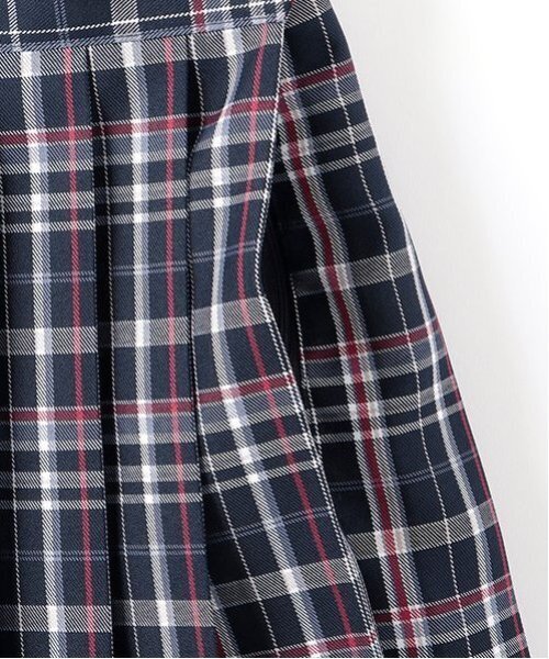 Blamink チェックダーツロングスカート36