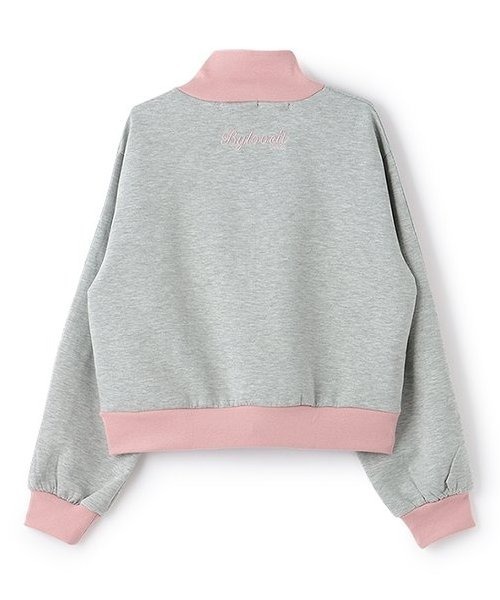 by LOVEiT(バイラビット)の「リボンガーリートラックジャケット(Tシャツ/カットソー・キッズ・ブラック/グレー・120cm/130cm/140cm/150cm/160cm)」の13枚目の写真