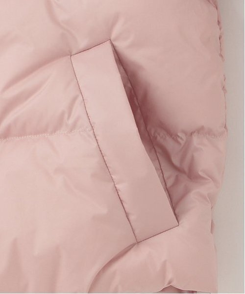 by LOVEiT（バイラビット）の「リボンポイントエコダウン（ブルゾン・キッズ・ピンク/ブラック/アイボリー・160cm/150cm/140cm/130cm/120cm）」の9枚目の写真