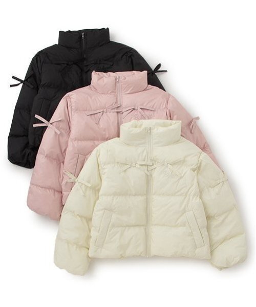 セール】リボンポイントエコダウン（ブルゾン）｜by LOVEiT（バイ