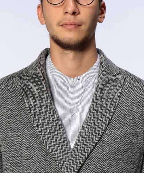 UNITED ARROWS（ユナイテッドアローズ）の「＜BOW＆ARROWS(ボウ アンド アローズ)＞ ヘリンボン ジャケット Π◆（テーラードジャケット・メンズ・グレー/ネイビー・SMALL/MEDIUM/X-LARGE/LARGE）」の7枚目の写真