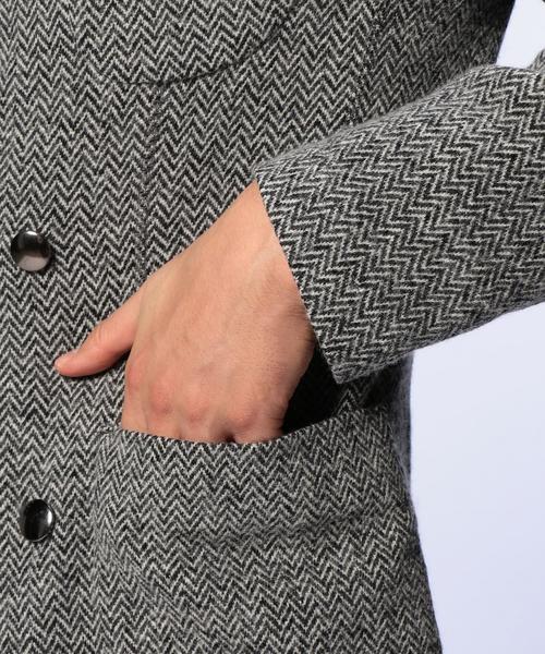 UNITED ARROWS（ユナイテッドアローズ）の「＜BOW＆ARROWS(ボウ アンド アローズ)＞ ヘリンボン ジャケット Π◆（テーラードジャケット・メンズ・グレー/ネイビー・SMALL/MEDIUM/X-LARGE/LARGE）」の15枚目の写真