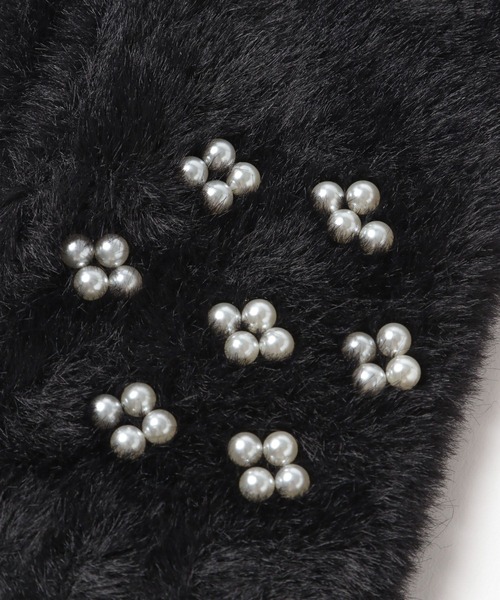 LOWRYS FARM(ローリーズファーム)の「アソートニットグローブ 202047(手袋・レディース・ブラック/ブルー/アイボリー・FREE)」の7枚目の写真