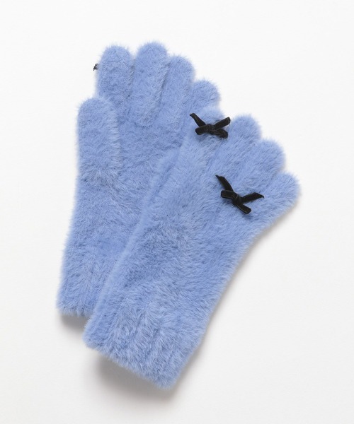 LOWRYS FARM(ローリーズファーム)の「アソートニットグローブ 202047(手袋・レディース・ブラック/ブルー/アイボリー・FREE)」の16枚目の写真