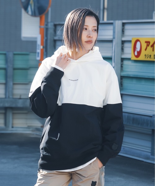 【VIRTUOUS/バーチャス】アクティブストレッチプルオーバーパーカー/フーディー（パーカー）｜VIRTUOUS（バーチャス）