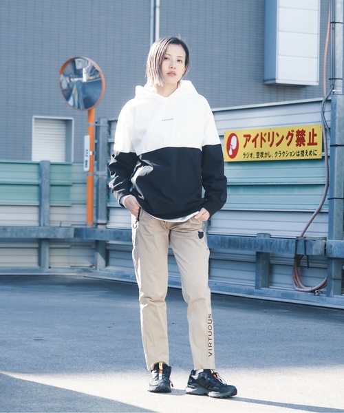 【VIRTUOUS/バーチャス】アクティブストレッチプルオーバーパーカー/フーディー（パーカー）｜VIRTUOUS（バーチャス）