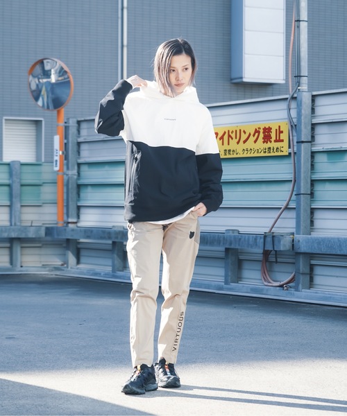 【VIRTUOUS/バーチャス】アクティブストレッチプルオーバーパーカー/フーディー（パーカー）｜VIRTUOUS（バーチャス）