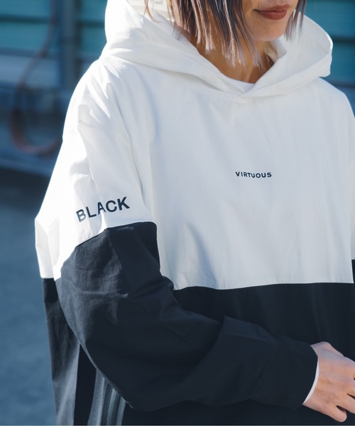 【VIRTUOUS/バーチャス】アクティブストレッチプルオーバーパーカー/フーディー（パーカー）｜VIRTUOUS（バーチャス）