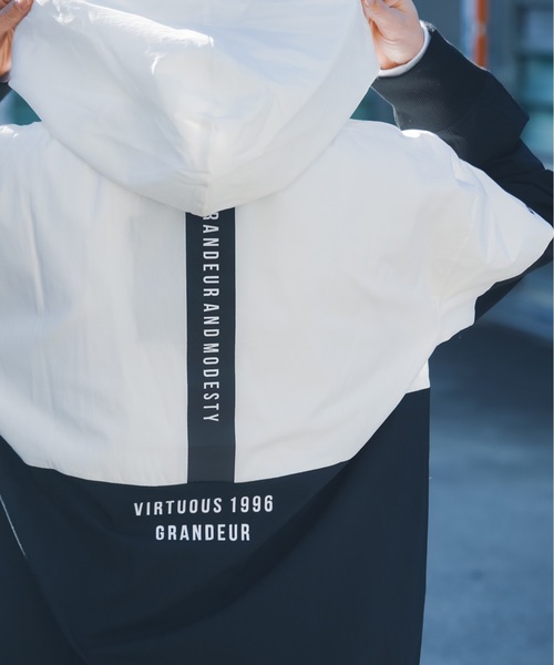 【VIRTUOUS/バーチャス】アクティブストレッチプルオーバーパーカー/フーディー（パーカー）｜VIRTUOUS（バーチャス）