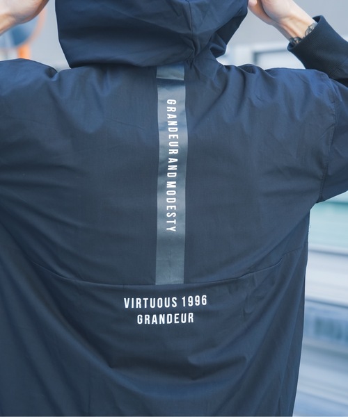 【VIRTUOUS/バーチャス】アクティブストレッチプルオーバーパーカー/フーディー（パーカー）｜VIRTUOUS（バーチャス）