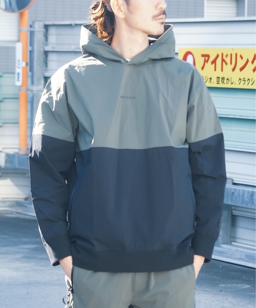 【VIRTUOUS/バーチャス】アクティブストレッチプルオーバーパーカー/フーディー（パーカー）｜VIRTUOUS（バーチャス）