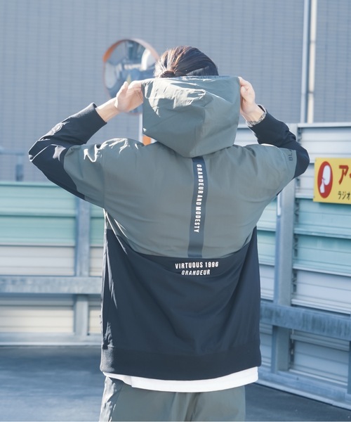 【VIRTUOUS/バーチャス】アクティブストレッチプルオーバーパーカー/フーディー（パーカー）｜VIRTUOUS（バーチャス）