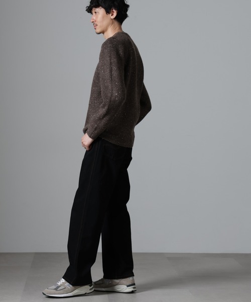 NANO universe（ナノユニバース）の「ウールミックスネップニット