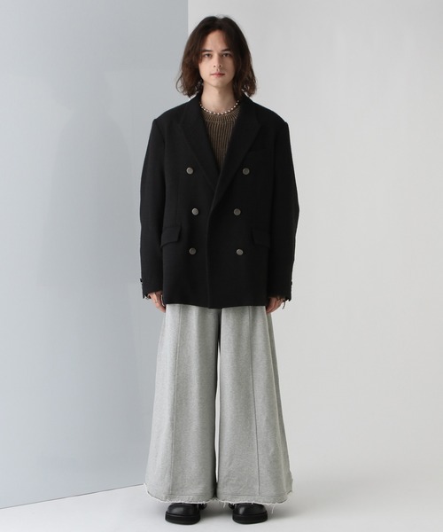 HARE（ハレ）の「ピグメントアゼニットプルオーバー(HARE)（ニット/セーター・メンズ・ブルー/ブラック/ブラウン・FREE）」の11枚目の写真