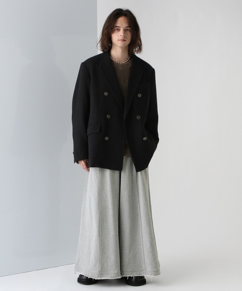 HARE（ハレ）の「ピグメントアゼニットプルオーバー(HARE)（ニット/セーター・メンズ・ブルー/ブラック/ブラウン・FREE）」の12枚目の写真