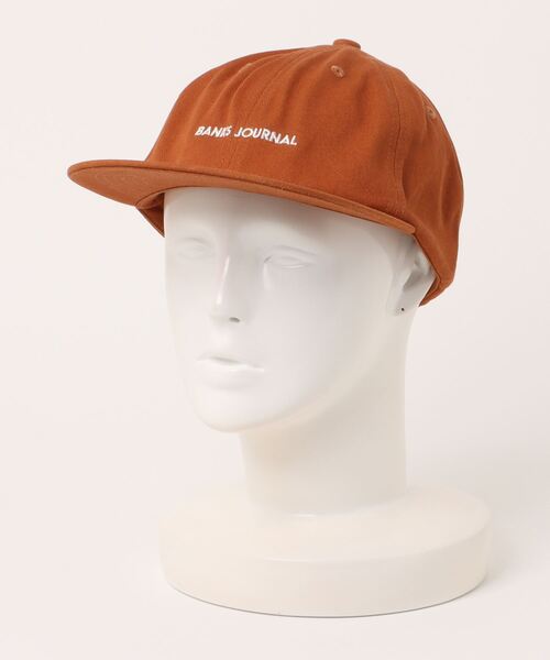 CAP/BANKS JOURNAL(バンクスジャーナル)刺繍ロゴ入りフラットバイザーキャップ（キャップ）｜BANKS（バンクス）