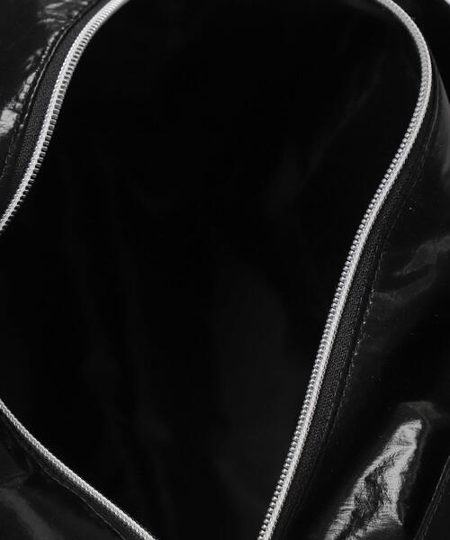 WEGO(ウィゴー)の「WEGO/サテンリボンチャーム付きボストンバッグ(ショルダーバッグ・レディース・シルバー/ピンク/ブラック・FREE)」の16枚目の写真