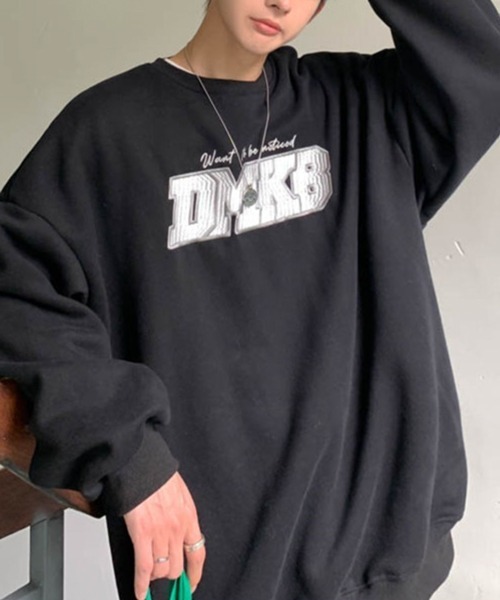 NOWLE（ノウル）の「【NOWLE】ロゴ ワッペン刺繍 裏起毛 スウェット（スウェット・メンズ・オレンジ/グレー/ブラック・MEDIUM/LARGE/X-LARGE）」の21枚目の写真