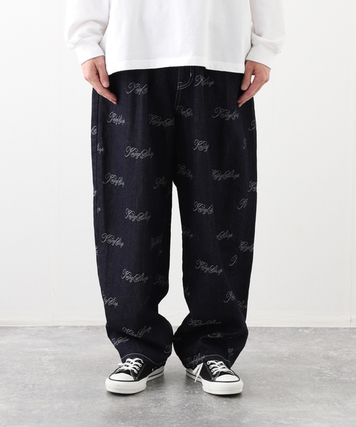 KEBOZ(ケボズ)の「KEBOZ/ケボズ DAC DAC BUGGY DENIM PANTS(デニムパンツ・メンズ・ブルー・MEDIUM/LARGE)」の4枚目の写真