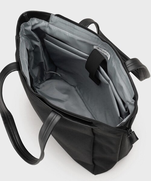 THE SHOP TK （ザ ショップ ティーケー ）の「10ポケット軽量マルチトート ON・OFF兼用／PCポケット付き（トートバッグ・メンズ・ブラック/ダークグレー/ネイビー・00）」の5枚目の写真