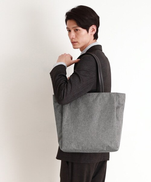 THE SHOP TK （ザ ショップ ティーケー ）の「10ポケット軽量マルチトート ON・OFF兼用／PCポケット付き（トートバッグ・メンズ・ブラック/ダークグレー/ネイビー・00）」の16枚目の写真