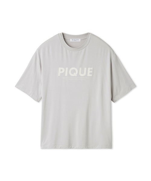 セール】【HOMME】接触冷感レーヨンピケロゴTシャツ（ルーム