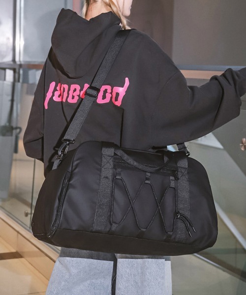 Fun & Daily（ファンアンドデイリー）の「F&D : 2way Sports Boston Bag（ボストンバッグ・メンズ・ブラック・FREE）」の3枚目の写真