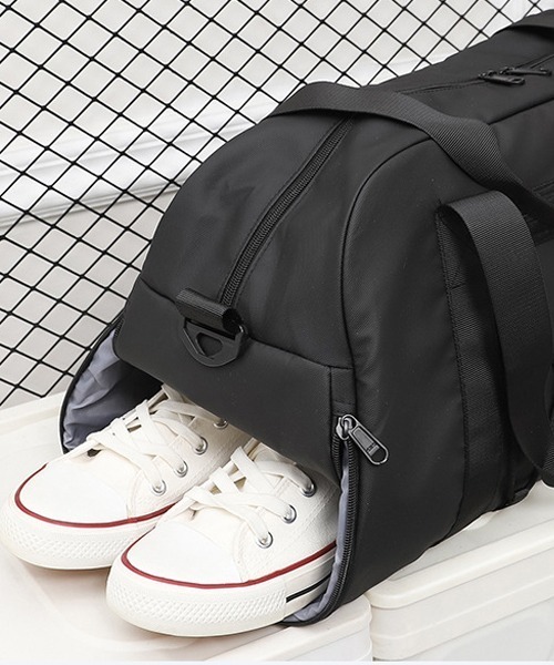 Fun & Daily（ファンアンドデイリー）の「F&D : 2way Sports Boston Bag（ボストンバッグ・メンズ・ブラック・FREE）」の10枚目の写真