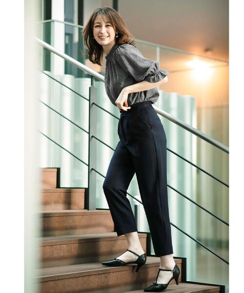 index（インデックス）の「リボンストラップパンプス（パンプス・レディース・ホワイト系7/ベージュ/ブラック・02/01/03）」の5枚目の写真