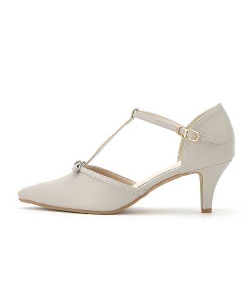 index（インデックス）の「リボンストラップパンプス（パンプス・レディース・ホワイト系7/ベージュ/ブラック・02/01/03）」の11枚目の写真