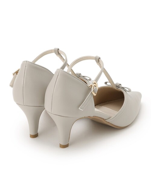 index（インデックス）の「リボンストラップパンプス（パンプス・レディース・ホワイト系7/ベージュ/ブラック・02/01/03）」の12枚目の写真
