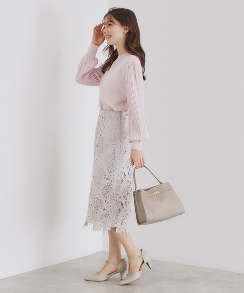 index（インデックス）の「リボンストラップパンプス（パンプス・レディース・ホワイト系7/ベージュ/ブラック・02/01/03）」の15枚目の写真