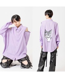 PSYNYXX | クロミ×PSYNYXXラインストーンロゴコラボシャツ(シャツ/ブラウス)