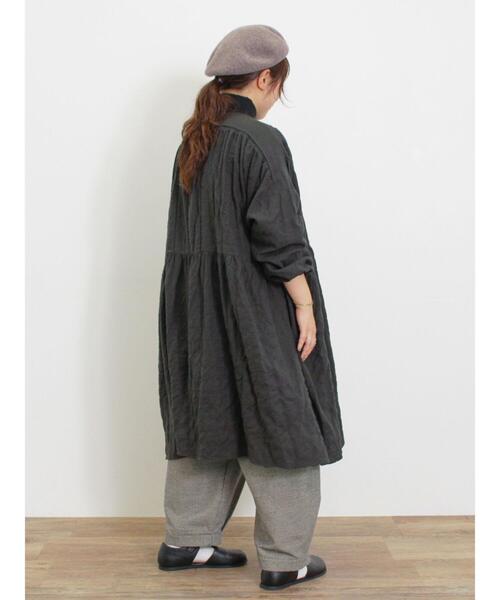 Samansa Mos2（サマンサ モスモス）の「◎ふんわりチュニック（チュニック・レディース・オフホワイト/ベージュ/チャコールグレー/ミント・F）」の14枚目の写真