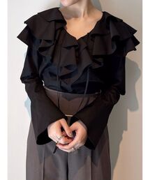 LAGUNAMOON | ラッフルティアードブラウス(シャツ/ブラウス)
