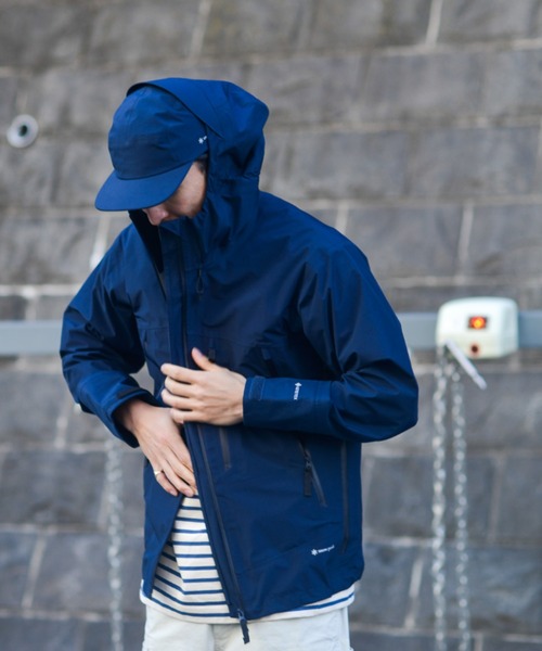 Snow Peak（スノーピーク）の「GORE-TEX Rain Jacket 防水防風（その他アウター・メンズ・ネイビー/ブラック/オリーブ・M/L/XL）」の6枚目の写真