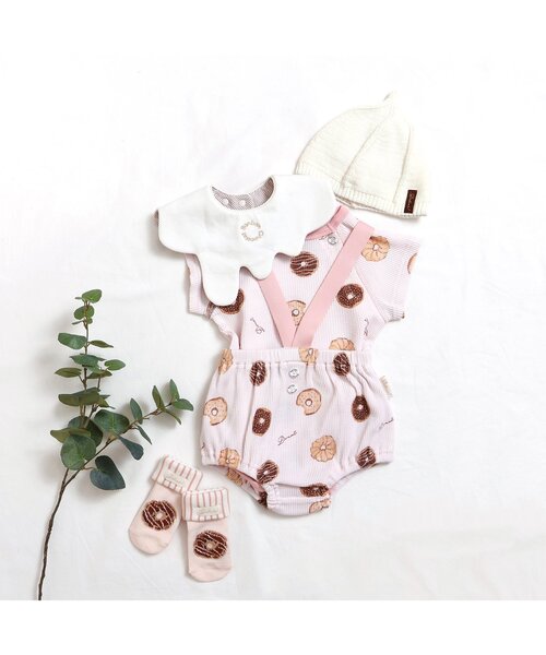 apres les cours（アプレレクール）の「とろ~りスタイ（スタイ/よだれかけ・キッズ・オフホワイト/ブラウン・90）」の6枚目の写真