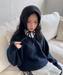 by muni:r | ウールブックルカチーフ(キャップ)