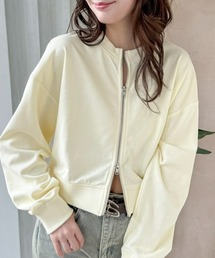 clear | ダブルジップカットソートップス[大人綺麗目] ≪2025SS新作≫(Tシャツ/カットソー)