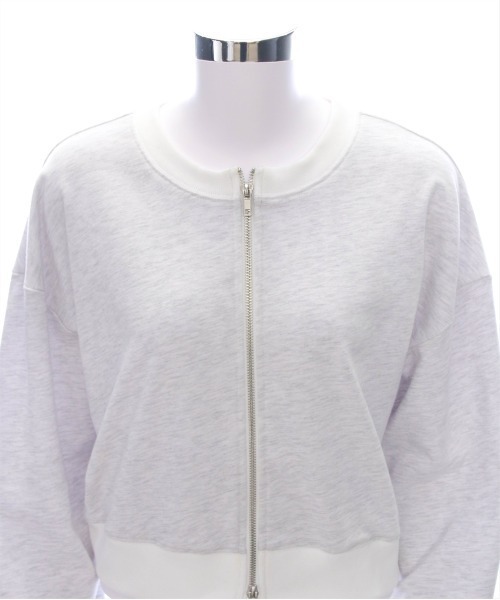 clear（クリア）の「ダブルジップカットソートップス[大人 カジュアル 韓国 ファッション 着回し抜群] ≪2025SS新作≫（Tシャツ/カットソー・レディース・ネイビー/ブルー/アイボリー/ラベンダー/オートミール・F）」の18枚目の写真