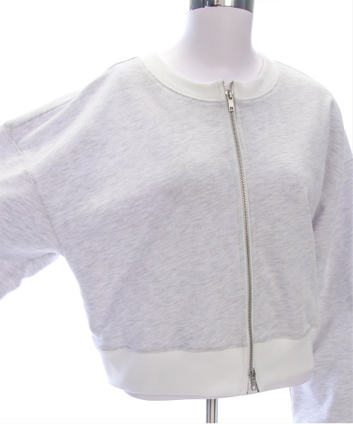 clear（クリア）の「ダブルジップカットソートップス[大人 カジュアル 韓国 ファッション 着回し抜群] ≪2025SS新作≫（Tシャツ/カットソー・レディース・ネイビー/ブルー/アイボリー/ラベンダー/オートミール・F）」の21枚目の写真