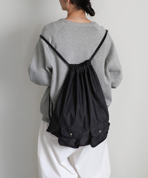 ダブルポケットナップサック（バックパック/リュック）｜select MOCA